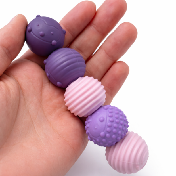 Therastar® magnetische Sensorik Kugeln Mini Ø 2,5cm, 8 St.