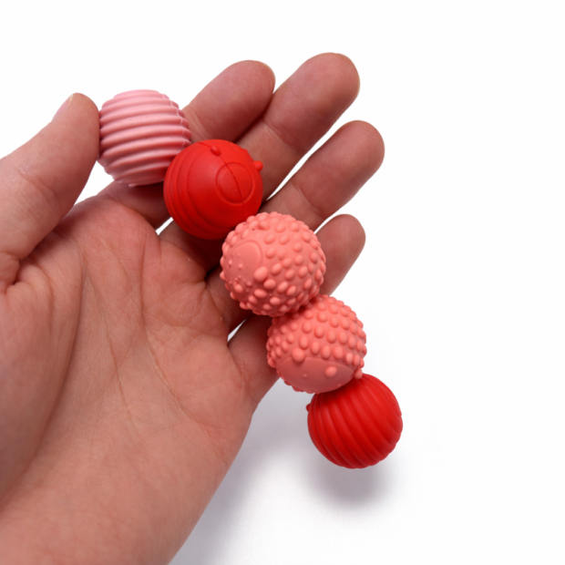 Therastar® magnetische Sensorik Kugeln Mini Ø 2,5cm, 8 St.