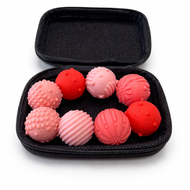 Therastar® magnetische Sensorik Kugeln Mini Ø 2,5cm, 8 St.