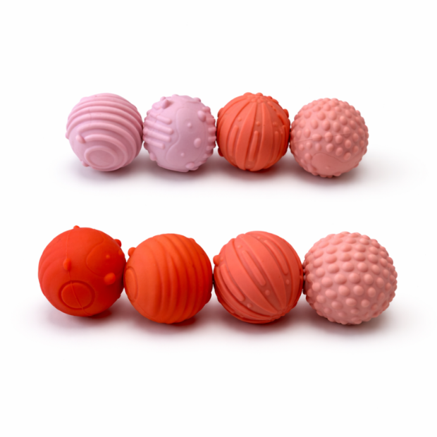 Therastar® magnetische Sensorik Kugeln Mini Ø 2,5cm, 8 St.