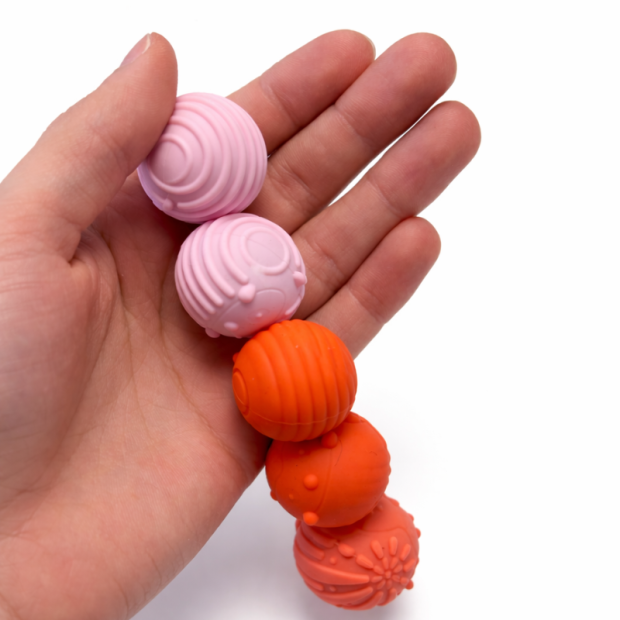 Therastar® magnetische Sensorik Kugeln Mini Ø 2,5cm, 8 St.