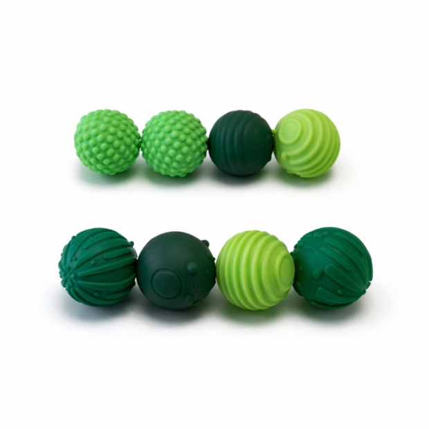 Therastar® magnetische Sensorik Kugeln Mini Ø 2,5cm, 8 St.