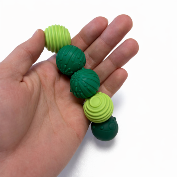 Therastar® magnetische Sensorik Kugeln Mini Ø 2,5cm, 8 St.