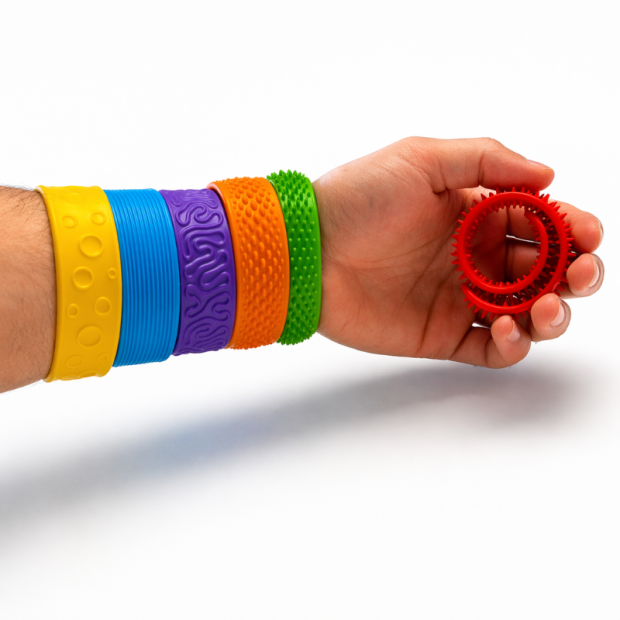 Theralino® Sensory Slap Armbänder, 6 St.