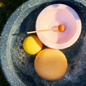 Stapelsten Inside Rainbow Pastel gestapelt