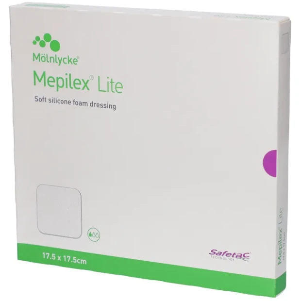 MEPILEX Lite Schaumverband 17,5x17,5 cm steril, 5 St.