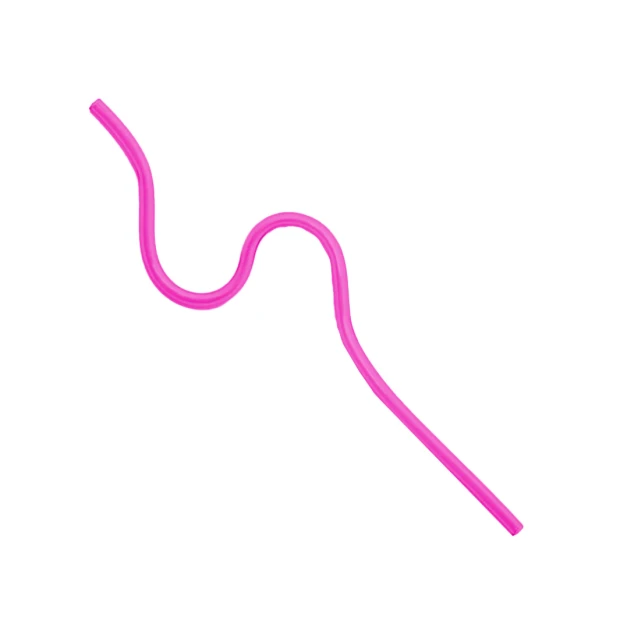 Einzelner lila Trinkhalm TalkTools® Straw #5 – mittlerer Schwierigkeitsgrad für Schlucktherapie