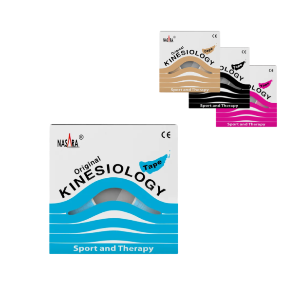 Nasara Kinesiology Tape 5cm x 5m Mix Set