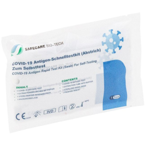 SAFECARE SARS-CoV-2 Laien-Schnelltest im 1er Softpack...