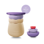 Abbildung: Komplettansicht des Stapelstein® Dynamic Small flowers.