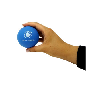 Anti-Stress-Ball blau