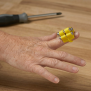 Fingergewichte einstellbar