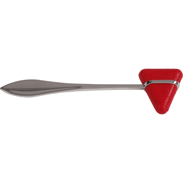 Abbildung 5: Reflexhammer Taylorhammer mit rotem dreieckigem Gummikopf