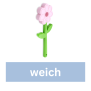 weich rosa